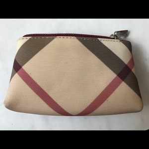 Authentic Burberry small coin case